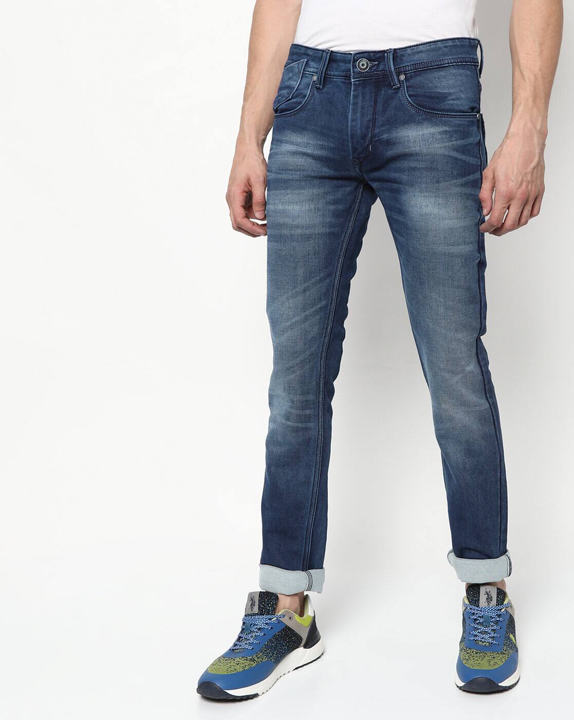 Buy Blue Jeans for Men by DUKE Online 