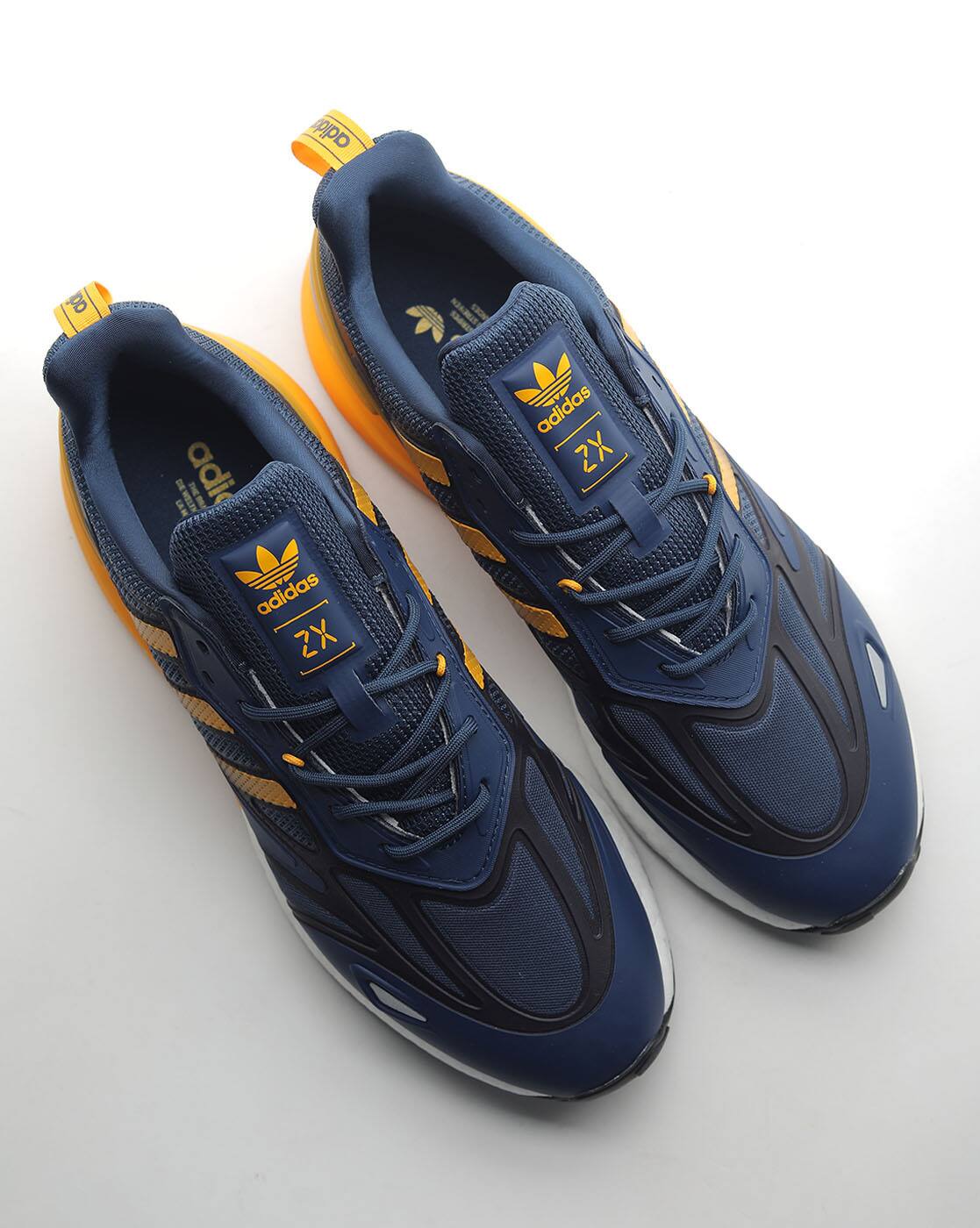 ザンス Buy Adidas Originals ZX 2K Boost 2.0 Low-Top Lace-Up Shoes | Blue