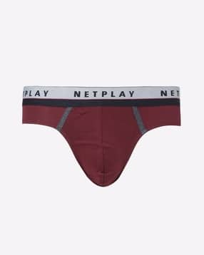 netplay Solid Panelled Briefs-picture-38