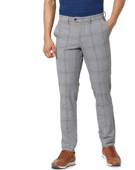Buy Grey Trousers & Pants for Men by Jack & Jones Online