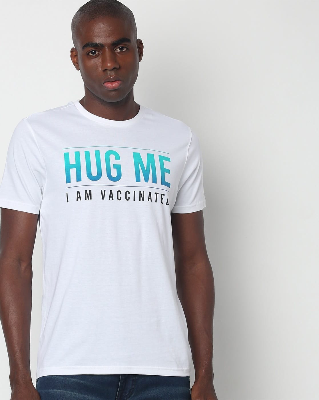 White Tshirts for Men by DNMX Online 
