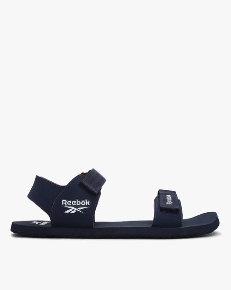 reebok blue floater sandals