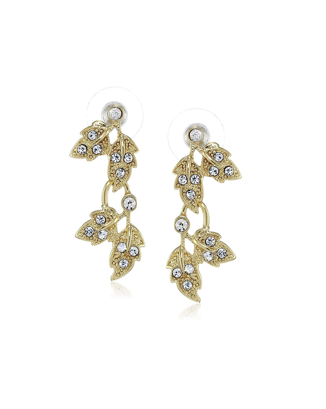 Leaf-shaped Earrings - Gold-colored - Ladies | H&M US