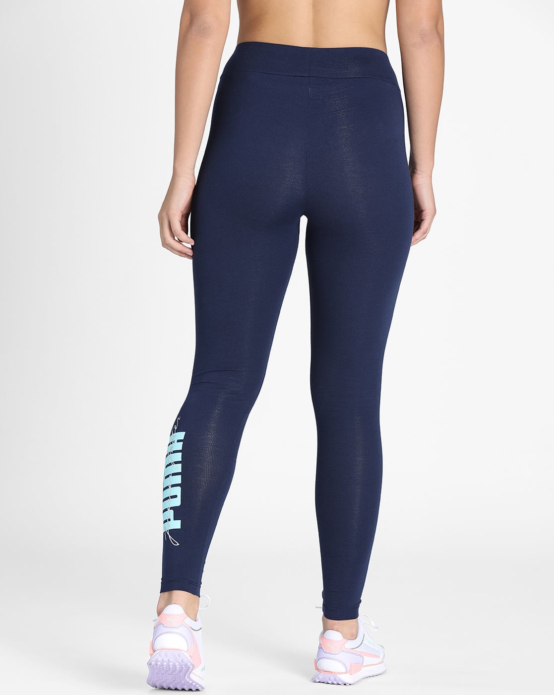 Buy Blue Leggings for Women by Puma 