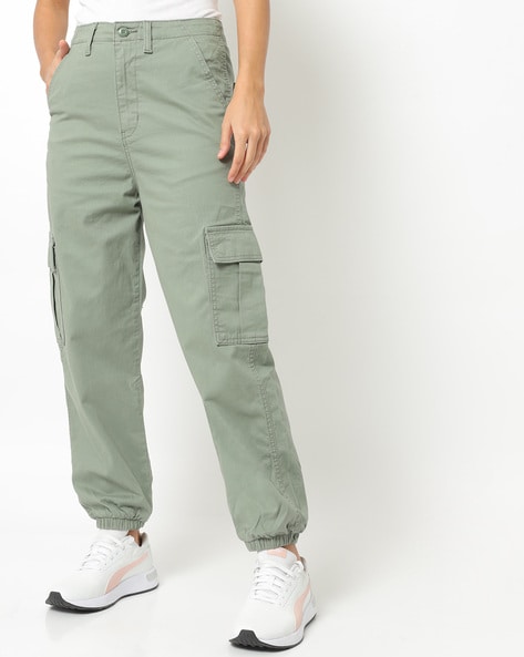 Buy Grey Trousers & Pants for Women by LEVIS Online 