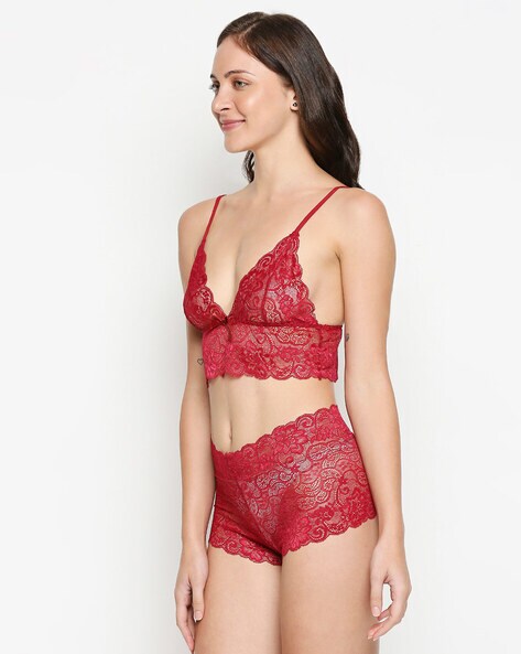 Buy Red Lingerie Sets for Women by Xin Online