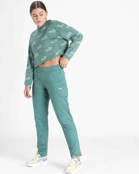 Buy Green Track Pants for Women by Puma Online