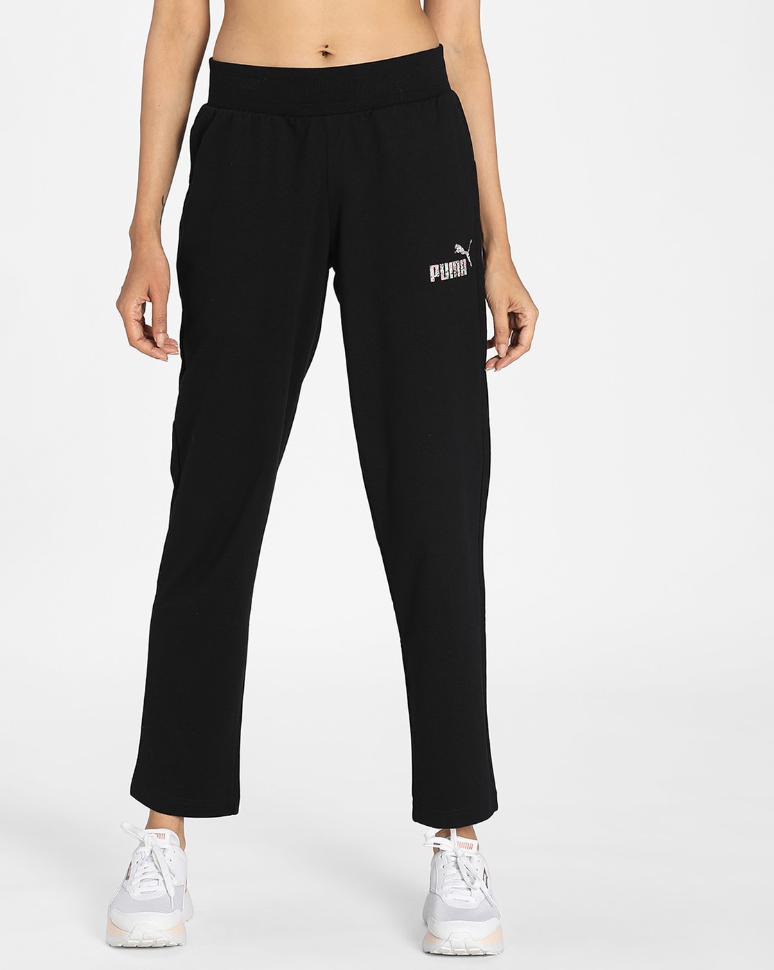 Buy Black Track Pants for Women by TRENDYOL Online | Ajio.com