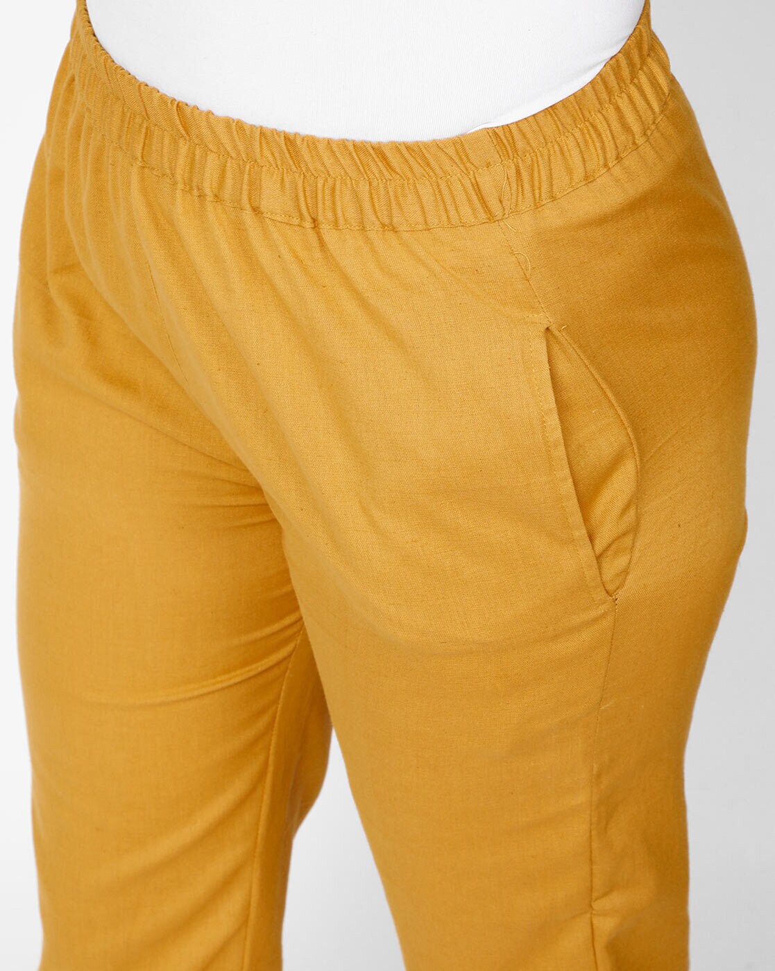 ALEXA EVA Cotton Flex Stretchable Slim Fit Straight Casual Cigarette Pants  Trouser for Girls/Ladies/Women (