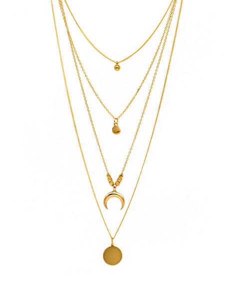 Buy Gold Necklaces & Pendants for Women by Joker & Witch Online