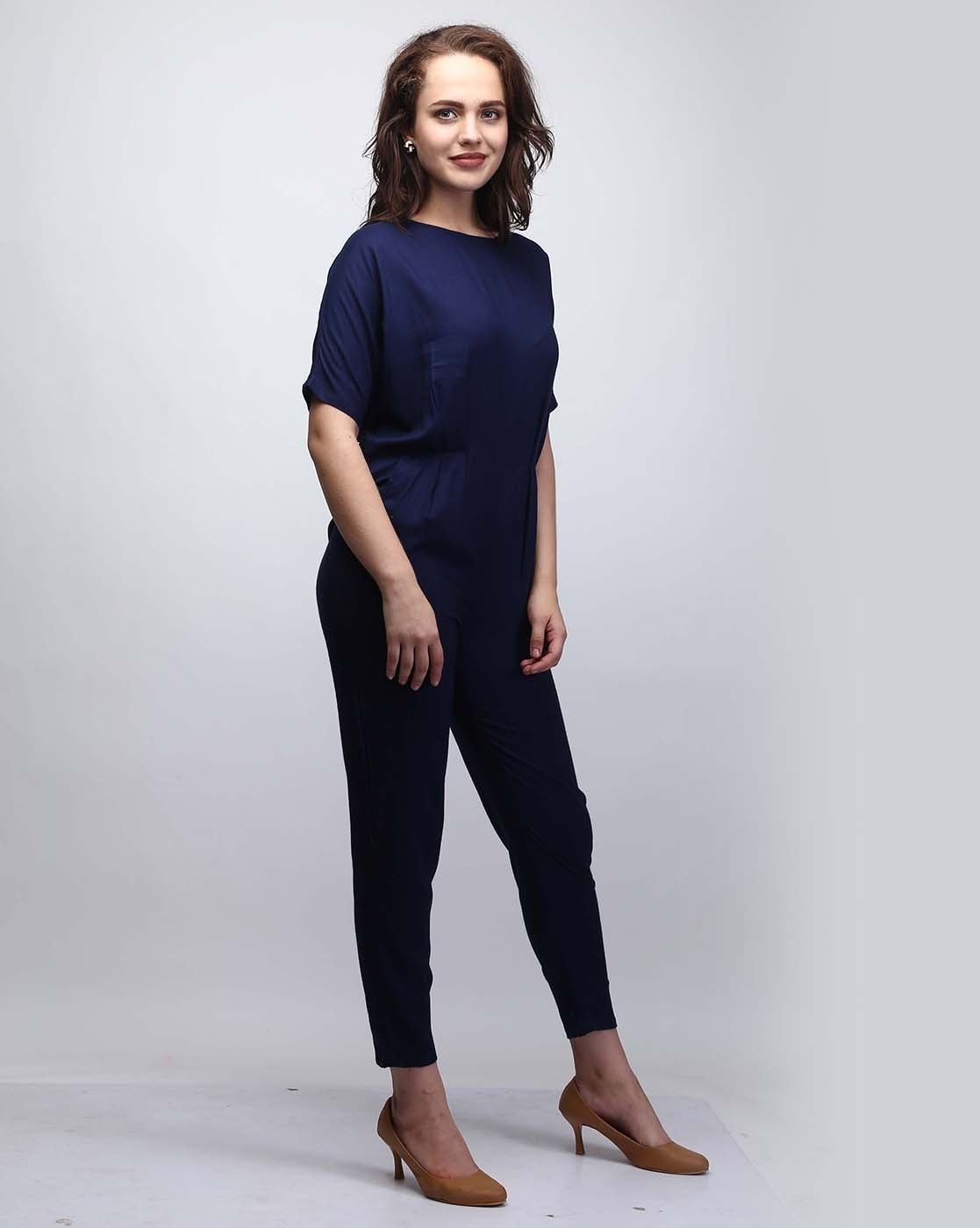 Buy Uptownie Lite Navy Maxi Jumpsuit for Women Online @ Tata CLiQ