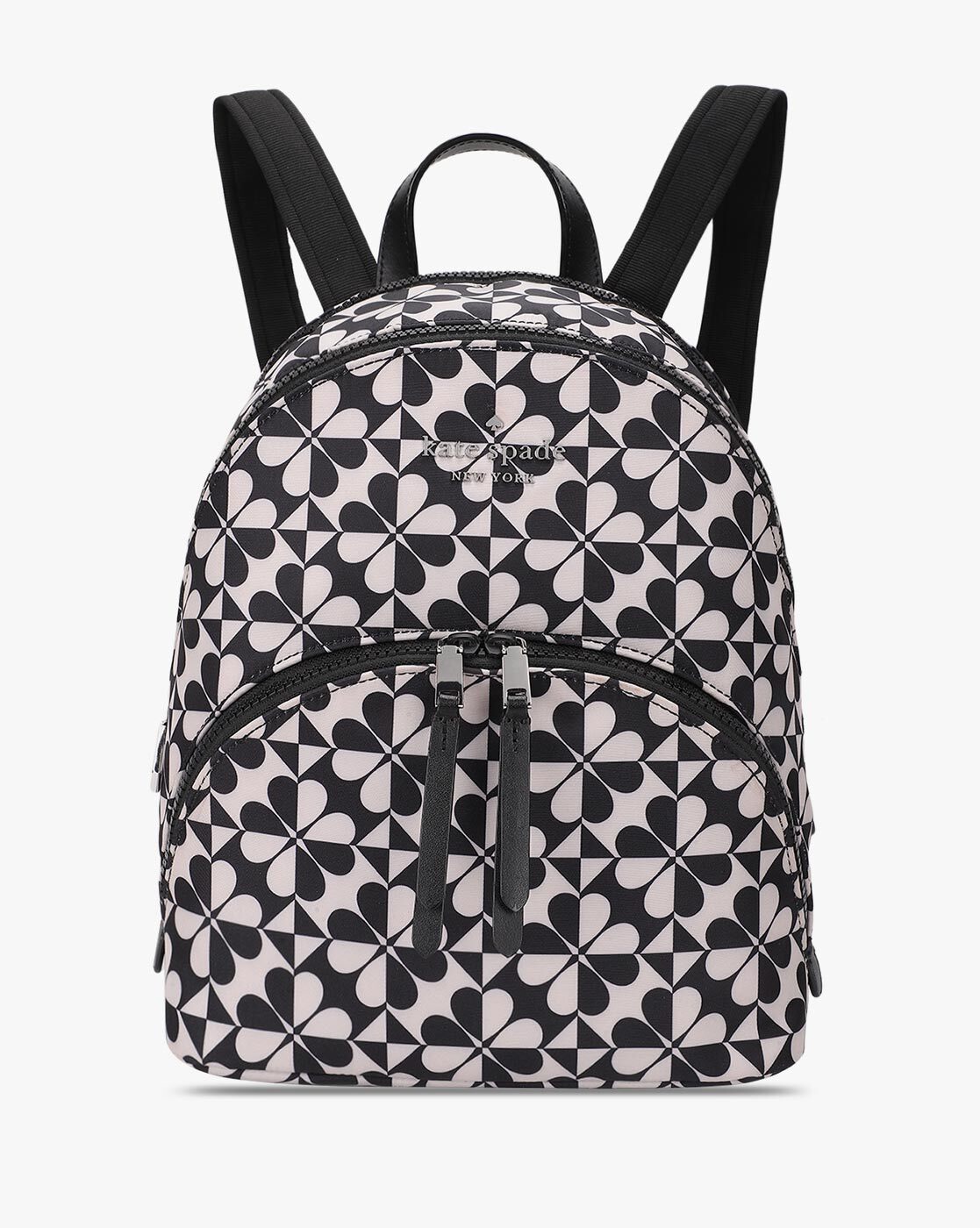 Buy KATE SPADE KARISSA Polyester Backpack | Black & White Color Women |  AJIO LUXE