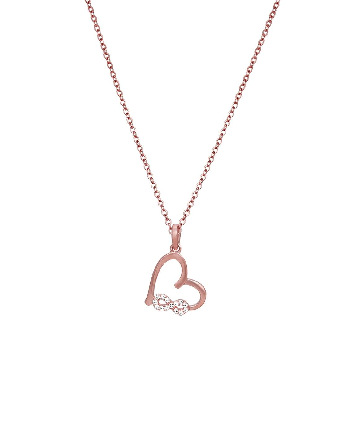 Buy Rose Gold Necklaces \u0026 Pendants for 