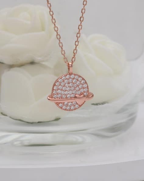 Buy Rose Gold Necklaces \u0026 Pendants for 
