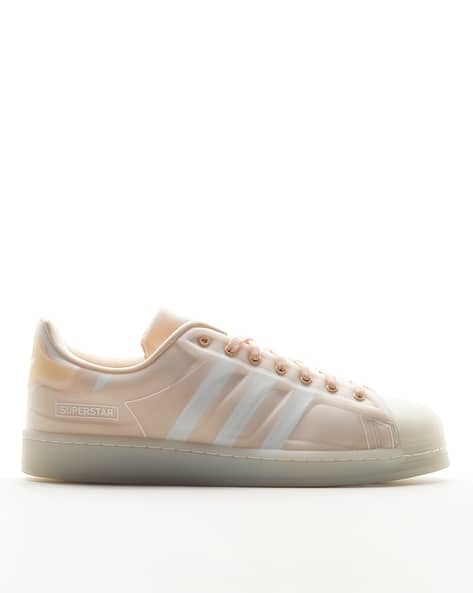 Buy Adidas Originals Superstar Futureshell Low-Top Lace-Up Sneakers |  Orange Color Men | AJIO LUXE