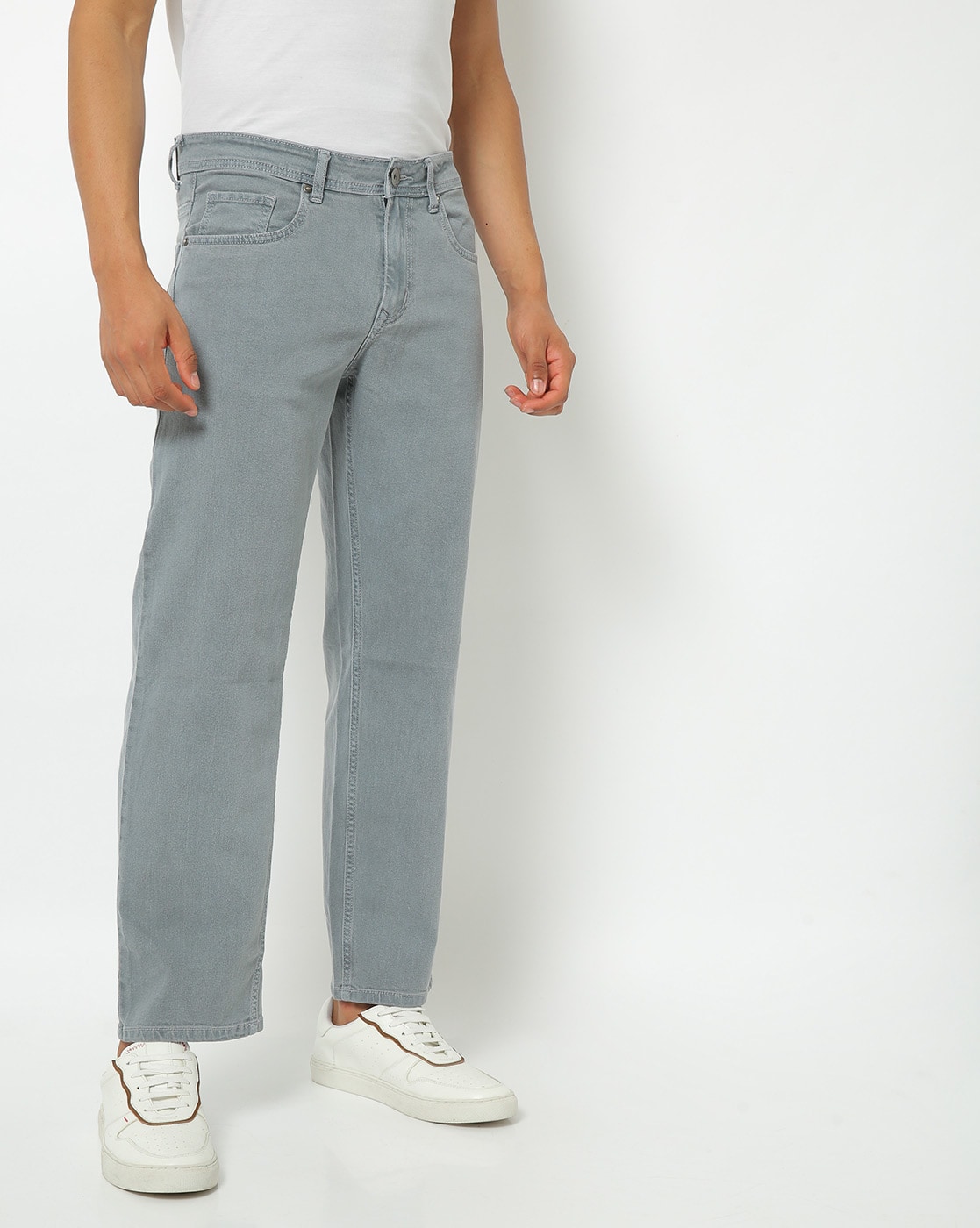 Buy Grey Jeans for Men by High Star Online | Ajio.com