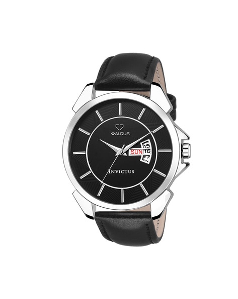 Stylish Black Dial Analog Leather Strap Wrist Watch For Women, चमड़े की  महिलाओ की कलाई की घड़ी, लेदर वृस्त वॉच - Store Apt, Pathanamthitta | ID:  27441994433