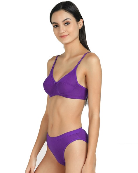 Buy Purple Lingerie Sets for Women by CUP'S-IN Online