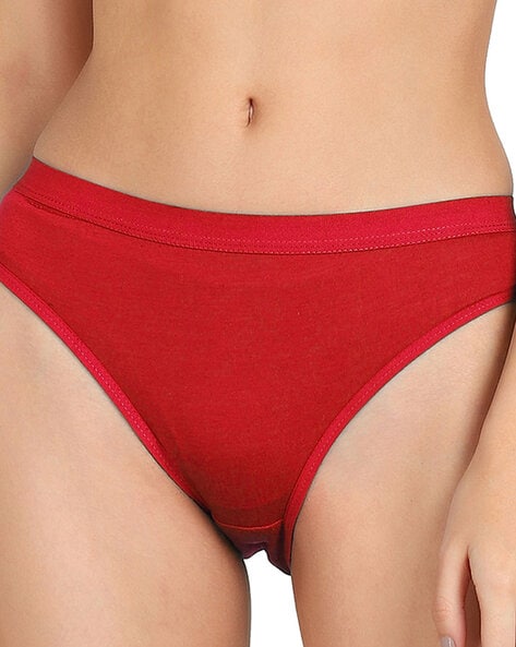 Buy Bodycave Red Woman Comfort Feel Bra Panty Set,Pack of 1 Size 34 Bcup at
