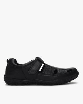 Buy Black Sandals for Men by WOODLAND 
