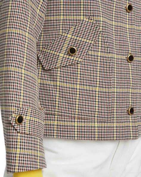 scotch and soda houndstooth