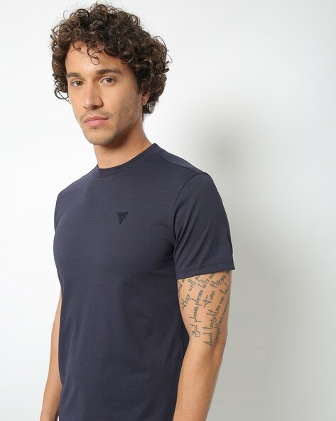 Guess Core Small Logo T-Shirt - Black