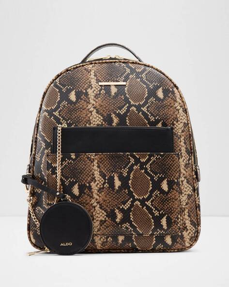 Aldo snakeskin outlet backpack