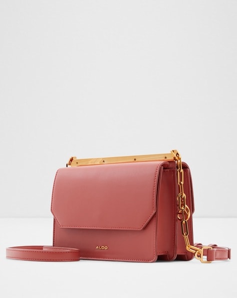 Trunk Bag in Red and Peach