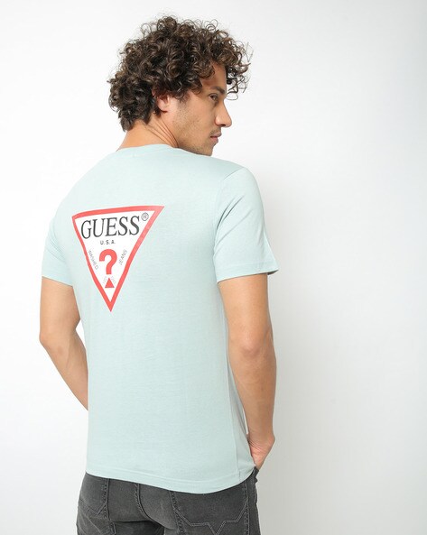 Green guess outlet shirt