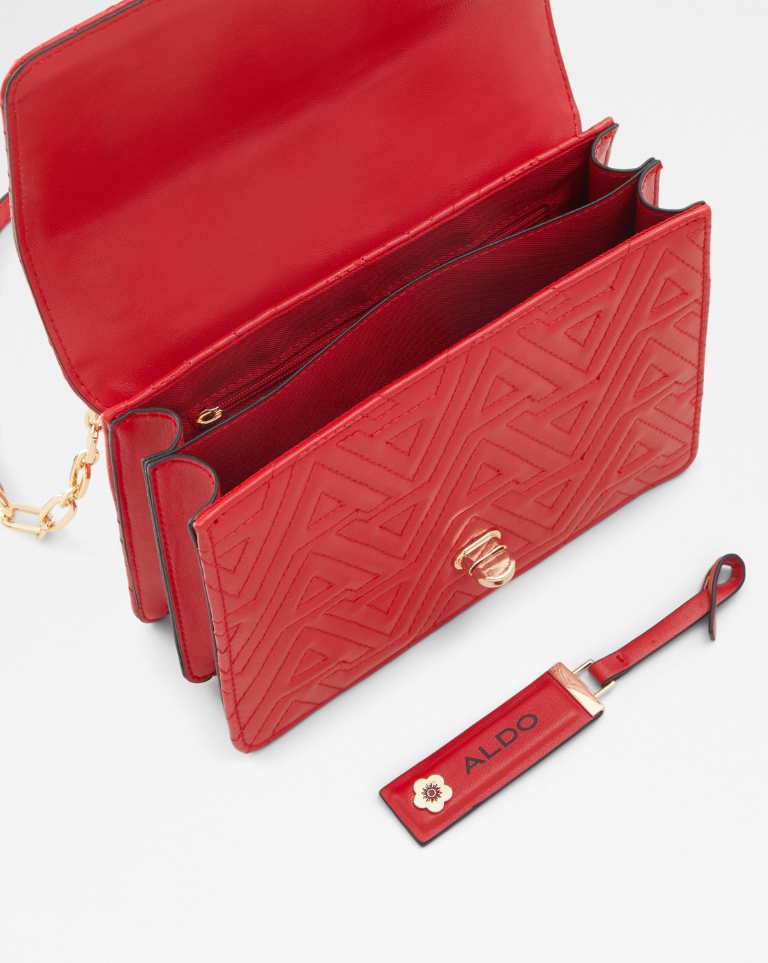 Aldo Women's Handbag (Medium Red) (Piece 1) : Amazon.in: Clothing &  Accessories