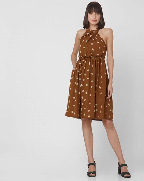 Brown Dresses for Women by Vero Moda ...