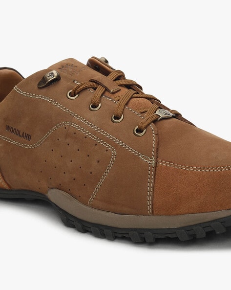 Woodland brown best sale casual shoes