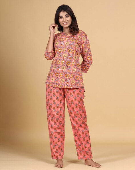 Floral Print Nightwear Set