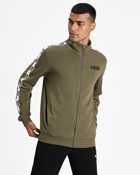 Tape French Terry Full-Zip Men Track Top