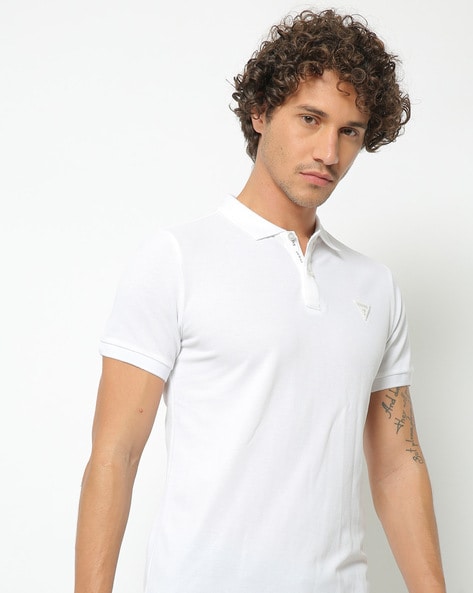 Guess polo t shirt sale