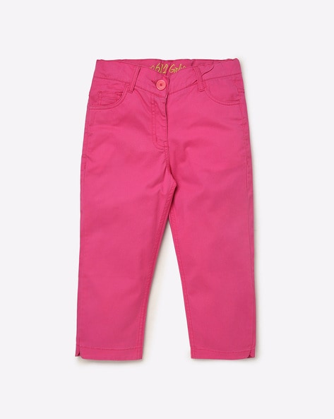 Fuschia capris on sale