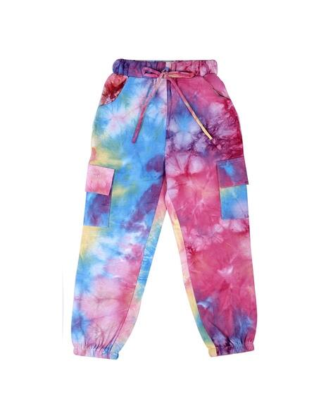 Buy Multicoloured Track Pants for Girls 