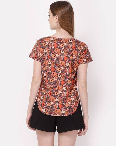 Buy Orange Tops \u0026 Tshirts for Women by 
