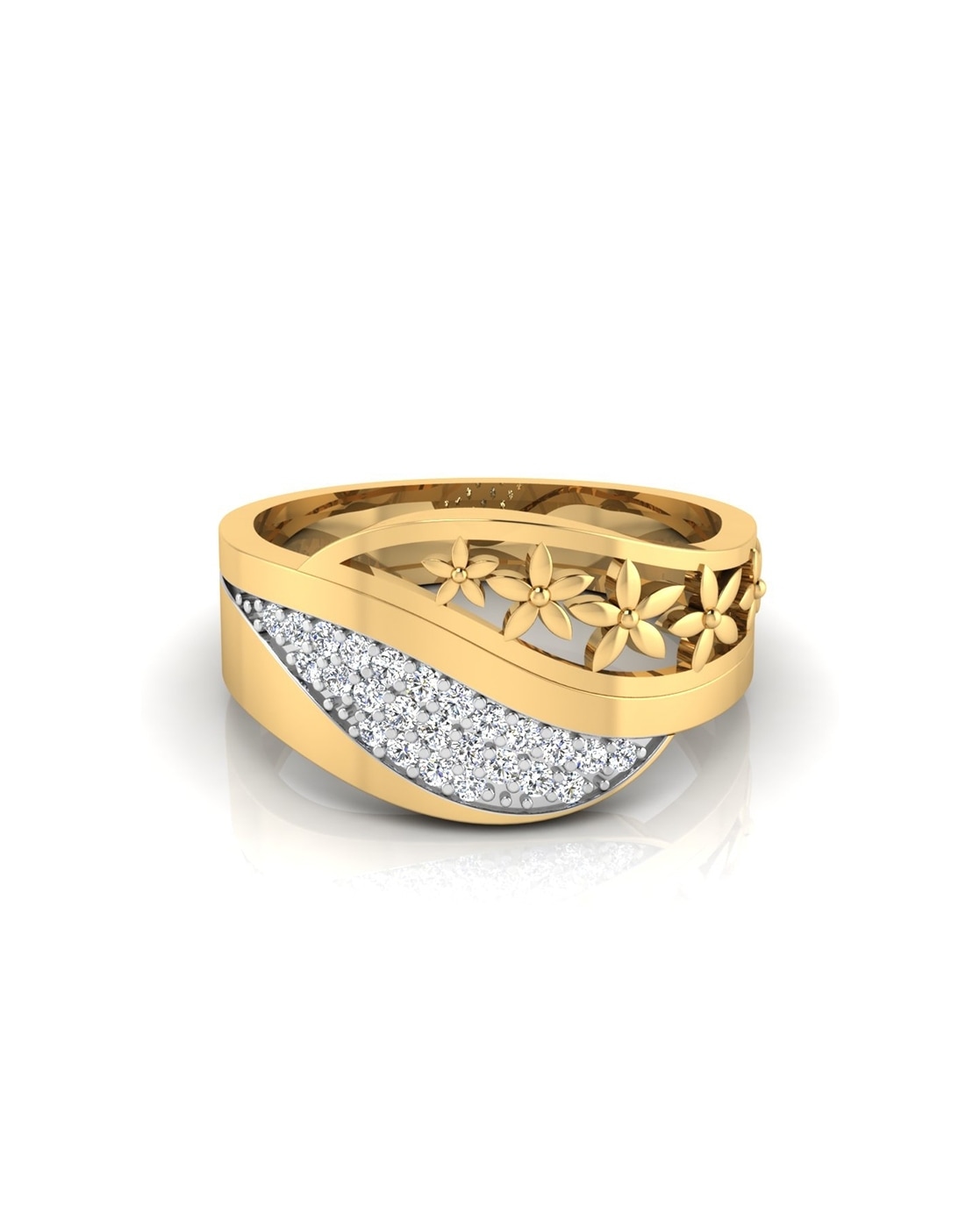 Buy MALABAR GOLD AND DIAMONDS Womens Gold Ring MHAAAAAAEOOK | Shoppers Stop