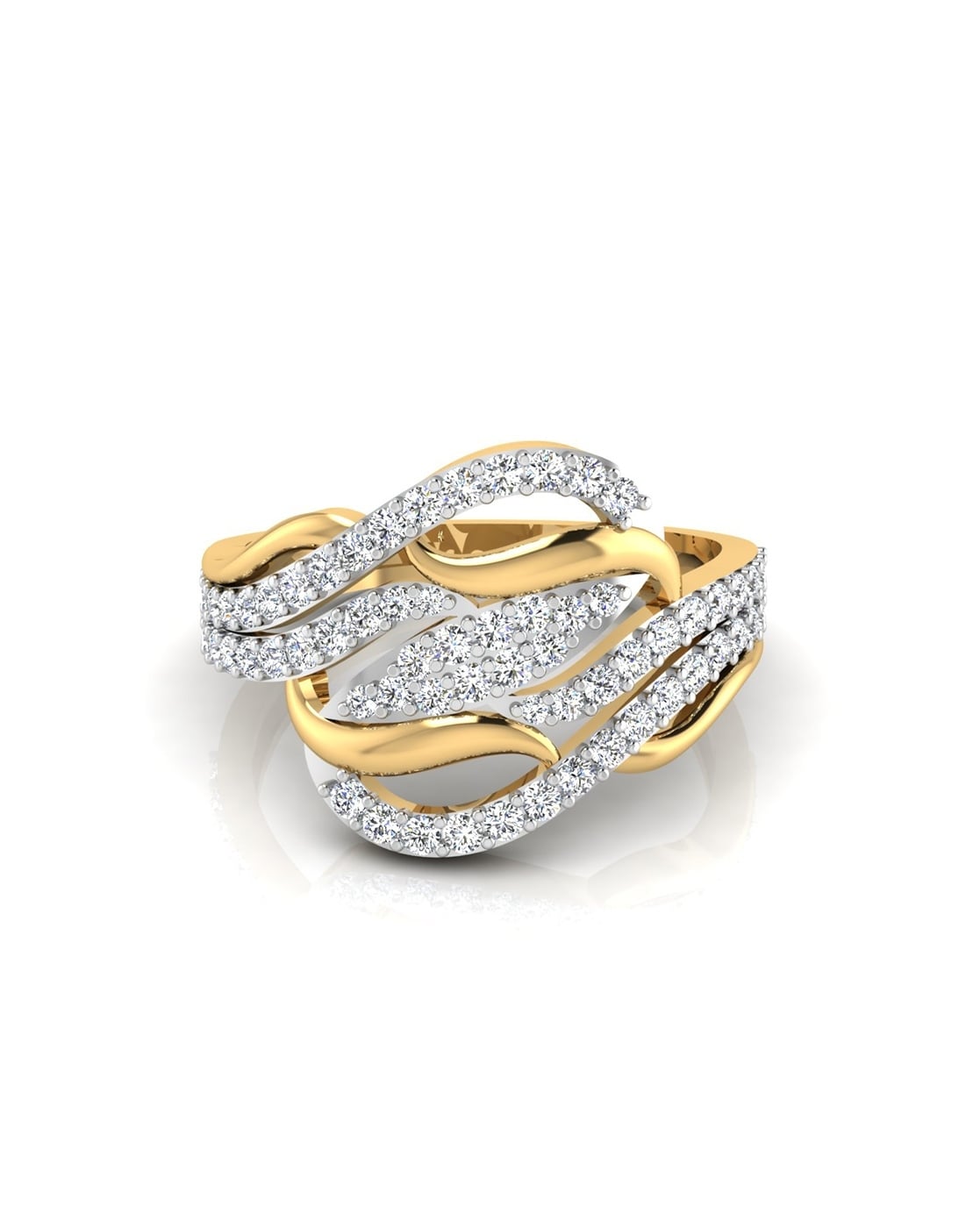 CaratLane Cluster Of Squares 18kt Diamond Yellow Gold ring Price in India -  Buy CaratLane Cluster Of Squares 18kt Diamond Yellow Gold ring online at  Flipkart.com