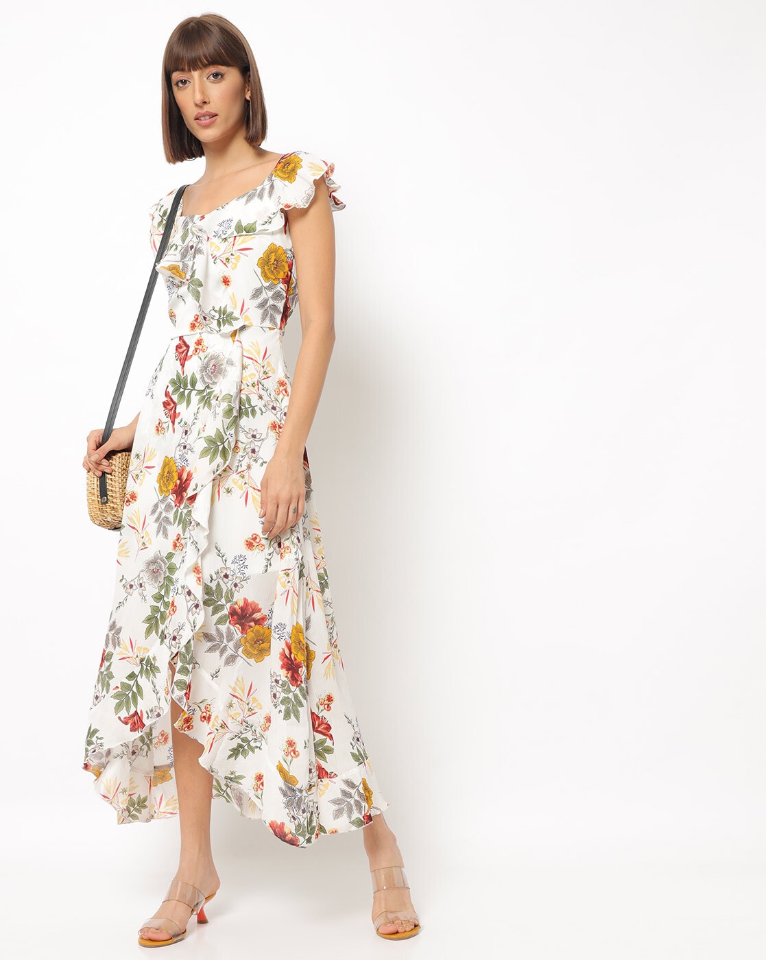 Buy Yellow Dresses for Women by AJIO Online | Ajio.com