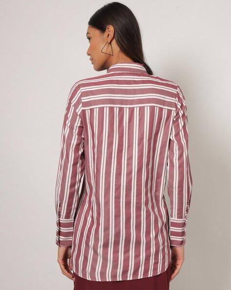Buy Maroon Shirts for Women by Outryt 