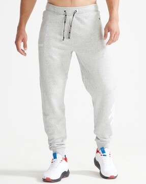 superdry joggers with zip pockets