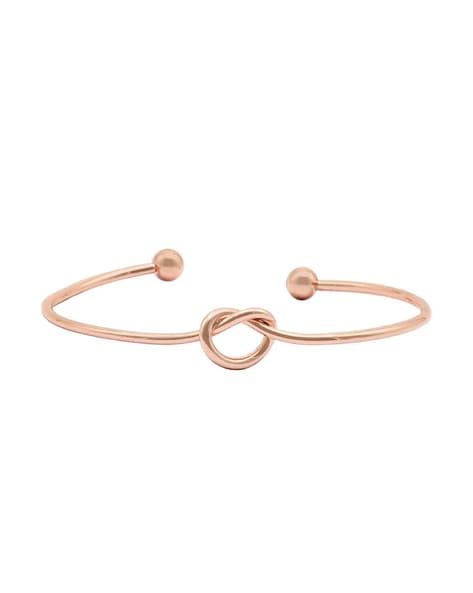 Discover more than 81 rose gold knot bracelet