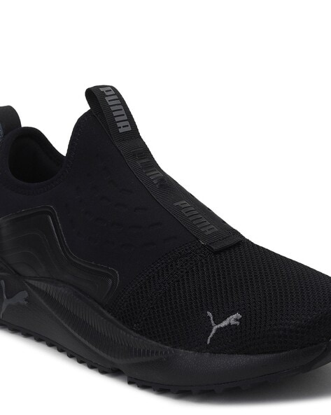 Puma black slip 2025 on shoes