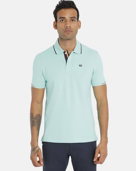 Buy Mint Green Tshirts for Men by Arrow 