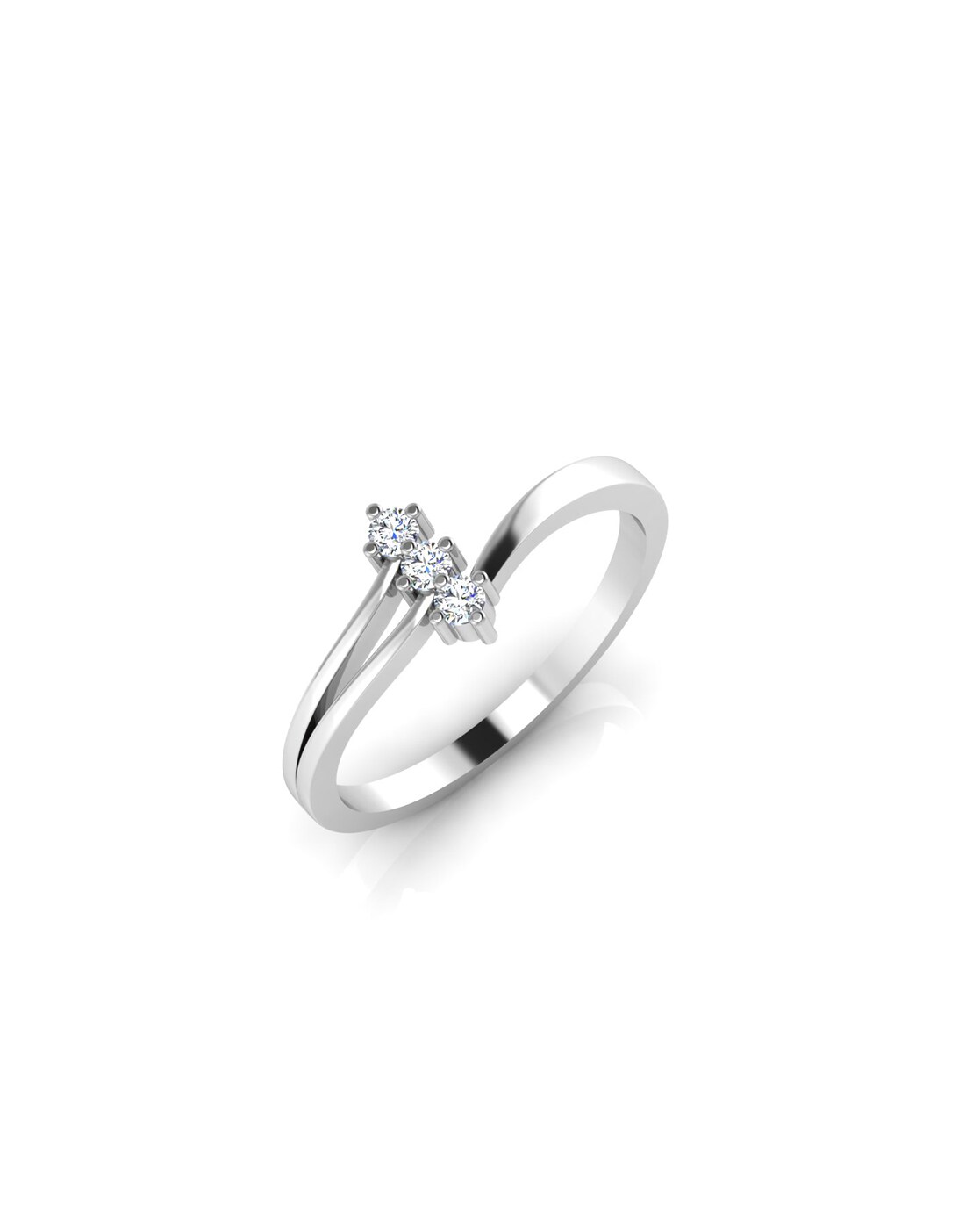 3.75ctw Round Brilliant Micropavé 6 Prong Petite Lab Grown Diamond  Engagement Ring 14k White Gold – Liori Diamonds
