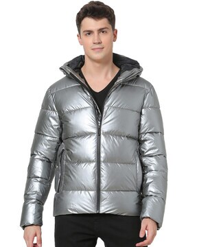 Silver jacket sales mens india