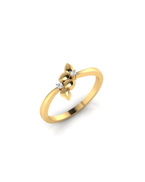 Buy Yellow Gold Rings for Women by Iski Uski Online Ajio