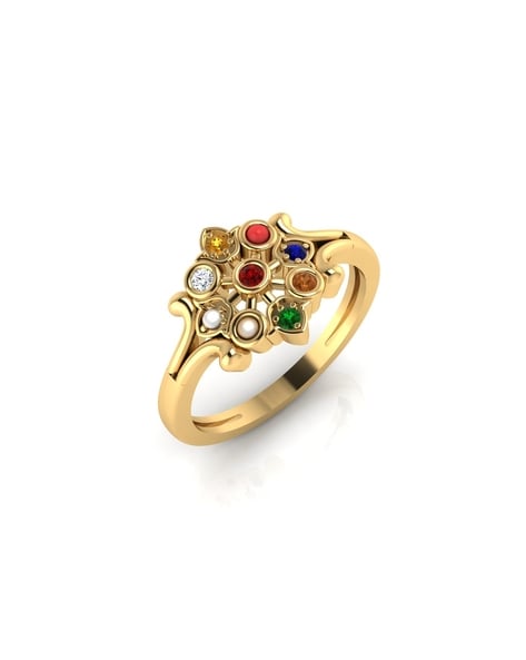 navratna, navratna stones price, women navratna ring, ladies navratna ring,  girls navratna ring, navratna ring for her – CLARA